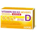 Produktbild: Vitamin D3 K2 Hevert + Calcium & Magnesium 4000 IE – Starke Knochen und Muskeln