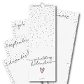 Produktbild: Geburtstagskalender Konfetti-Motiv I Spiralbindung 105 x 297 mm I jahresunabhängig I Dauerkalender für Frauen, WG, Büro die ganze Familie I dv_665