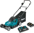 Produktbild: Makita Akku-Rasenmäher Cordless Lawnmower DLM432PT2 with 2 x 18V 5.0Ah Battery and Charger