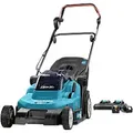 Produktbild: Makita Rasenmäher DLM432PT2 Blau, Schwarz