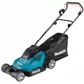 Produktbild: Makita DLM432PT2  - Akku-Rasenmäher - 2 x 18 Volt - Akkubetrieb - schwarz/blau