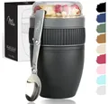 Produktbild: Milu Müslibox Milu Müslibecher To Go Kunststoff 400 ml, auslaufsicher, Müslimax Set