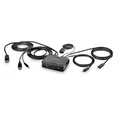 Produktbild: StarTech 2-Port Hybrid USB-C & DisplayPort Kabel-KVM, 4K 60Hz, USB Powered