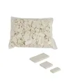 Produktbild: 90 Klemmbausteine Fliesen 1x2 - 2x2 - 2x4 Noppen Kacheln Fliese Weiß White
