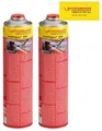Produktbild: ROTHENBERGER Industrial Multigas 300 Gas Kartusche,600 ml,338g,Anschluss: 7/16“ EU,Norm EN 417 selbstverschließend,2 Stück