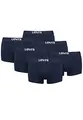 Produktbild: Levi's Herren Men's Solid Basic Trunk (6 Pack) Trunks, Farbe:Navy, Bekleidungsgröße:L