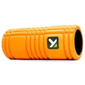 Produktbild: Trigger Point Blackroll Grid Faszienrolle mit Kostenlosen Online-Videos, Kompakte Massagerolle, Tragbare und Vielseitige Faszienrolle, Orange, 13''/33cm