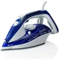 Produktbild: Gorenje Steam Iron SIH2600BLC Steam Iron, 2600 W, Water tank capacity 350 ml, Continuous steam 30 g/min, Blu (2600 W, 95 g/min) (SIH2600BLC)