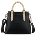 Produktbild: bugatti Ella Handtasche Damen Klein, Frauen Tasche, Damenhandtasche, schwarz