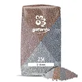 Produktbild: GALAMIO Lavamulch Lavadekor Eifel Vulkan Gestein Beet Abdeckung Garten Mulch Pflanz Granulat Substrat Dekor Fein 2-8mm 25kg x 12 Sack 300kg Palette