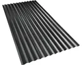 Produktbild: Gutta Guttanit+ Wellplatte 76/18 schwarz 2000 mm x 900 mm x 2,25 mm