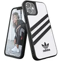 Produktbild: adidas 42237 Hülle Entwickelt für iPhone 12 Mini 5.4, Fallgeprüfte Hüllen, stoßfeste erhöhte Kanten, Original Formgegossene Schutzhülle, Weiß / Schwarz