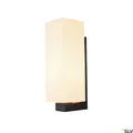 Produktbild: Weiß Chrom Moderne Wandleuchte Leuchter Flurlampe 1x40W/E27 IP20 9,5x28 [cm]