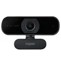 Produktbild: Rapoo XW180 Full HD Webcam 1080p, 80° Sichtfeld, Autofokus, Rauschunterdrückung, USB-Anschluss, für Skype, FaceTime, Hangouts, Zoom, usw., PC/Mac/ChromeOS/Android