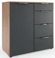Produktbild: Wimex Kombikommode Level by fresh to go, 1-türig, mit 4 Schubladen und soft-close Funktion, 84cm breit