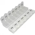 Produktbild: 4x Pillendose Pillenbox Tablettenbox Tablettendose Medikamentenbox 7 Tage
