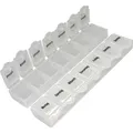 Produktbild: Pillenbox Tabletten- Medikamenten- Pillendose Tabletten- 7 Tage Wocheneinteilung
