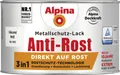 Produktbild: Alpina Metallschutz-Lack Anti-Rost 300 ml weiß glänzend Metallack Schutzlack