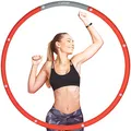 Produktbild: Fitleap Hula Hoop Reifen 1,2 kg für Erwachsene und Kinder, 8 Segmente Fitness Ring zum Abnehmen