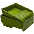 Produktbild: 10 x Profi Farbwanne Lackschalen Lackierwanne Lackwannen grün 32 x 36cm