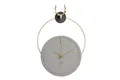 Produktbild: ONZENO Design Wanduhr 'The Grey Antler.' ohne Tickgeräusche