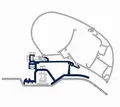 Produktbild: Dometic Perfect Roof 2000/2500 Markisen-Adapter für Ducato/Jumper/Boxer (H2) ab Bj. 2006, 375cm
