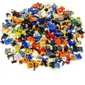 Produktbild: 10x Lego Mini Figuren Town City Mann Frau mit Zubehör Haare Mütze bunt gemischt