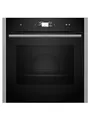 Produktbild: NEFF B24FS33N0, N 90, Einbau-Dampfbackofen, Integrierbarer Backofen 60 x 60cm, Slide&Hide, Full Touch TFT-Display, Multipoint Bratenthermometer, Soft Open & Close, Schwarz