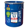 Produktbild: plasteo® 30 Liter Stahlfass Hobbock Deckelfass | Zyklon Absaugung Geeignet | Lebensmittelecht | UN-Zulassung | Made in DE | Mülleimer Behälter | 2 Griffe | Stabil Stapelbar