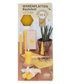 Produktbild: Stumpenkerzen Wabenplatten Bienenwachs Bastelset mit Docht, 4er-Pack