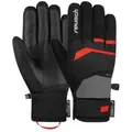 Produktbild: Reusch Skihandschuhe Venom R-TEX® XT aus wasserdichtem und atmungsaktivem Material grau|rot 9,5