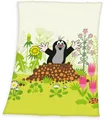 Produktbild: Babydecke Der kleine Maulwurf, mit süßem Motiv, Kuscheldecke