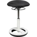 Produktbild: TOPSTAR Hocker Sitness Bob SU43BR0 Fuß weiß Bezug schwarz