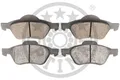 Produktbild: Bremsbeläge Vorderachse BP-96200 OPTIMAL für RENAULT LAGUNA II