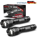 Produktbild: GEARLITE LED Taschenlampe 4000 Lumen 2 Stück Zoom