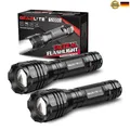 Produktbild: GEARLITE Taschenlampe 4000 Lumen 5 Modi Aluminium Handlampe