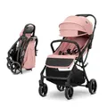 Produktbild: Lorelli Kinderwagen Buggy Minori faltbar PU-Räder Getränkehalter Fußabdeckung rosa