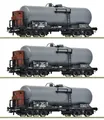 Produktbild: Roco 6600062 3-tlg Set Kesselwagen DRG 1:87 Spur H0 DC Neu OVP
