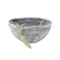 Produktbild: TS Blumenampel, Cera-Mix Pflanzgefäß Nova, frostbeständig und leichtgewichtig, concrete, 25x25x12 cm, 136462