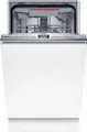 Produktbild: Bosch SPV4HMX49E Serie 4 Vollintegrierter Geschirrspüler, 45 cm breit, 10 Maßged