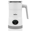 Produktbild: Brixy 4-in-1 Elektrischer Milchaufschäumer, 350 ml Fassungsvermögen, für warmen und kalten Milchschaum, Weiß