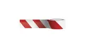 Produktbild: Warnband 75 mm x 250 m weiß und rot F6033