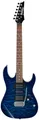 Produktbild: IBANEZ GRX70QA-TBB Gio E-Gitarre, trans blue burst