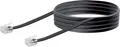Produktbild: Schwaiger Telefon Anschlusskabel 6 m TAL6331 schwarz, RJ11 TAE