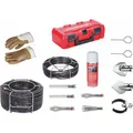 Produktbild: ROTHENBERGER Spiralen-/Werkzeugset Standard ohne Führungsschlauch, 16-22mm Spiraldurchmesser | 072956X | Set für Rohrreinigung