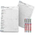 Produktbild: Haushaltsplaner inkl. 4 Stifte DIN A4 Putzplan Whiteboard Familie WG abwischbar