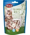 Produktbild: Premium Fisch-Huhn-Rollen, 50gr. Multipack Angebot 6 Packungen</strong> Trixie 