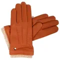 Produktbild: Hand Gewand by Weikert Lederhandschuhe HARRY - Hochwertige Hirschleder Handschuhe mit Kaschmir Fütterung braun 8.5
