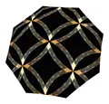 Produktbild: doppler Fiber Magic Imperial Regenschirm Luxury schwarz goldfarben Neu