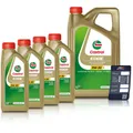 Produktbild: 4x 1 L + 5 L = 9 LITER CASTROL EDGE 5W-30 M MOTOR-ÖL MOTOREN-ÖL